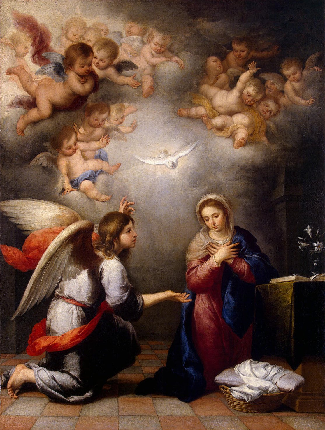 受胎告知の絵画21点と描かれたシンボル「フラ・アンジェリコ